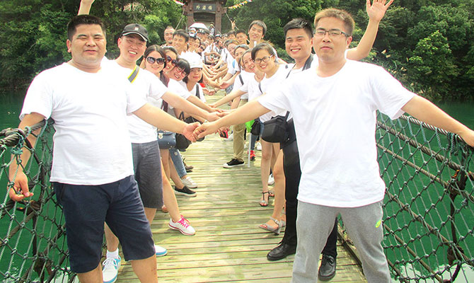 大慶電信物聯(lián)網(wǎng)卡平臺之搜浪團隊柘林湖出游