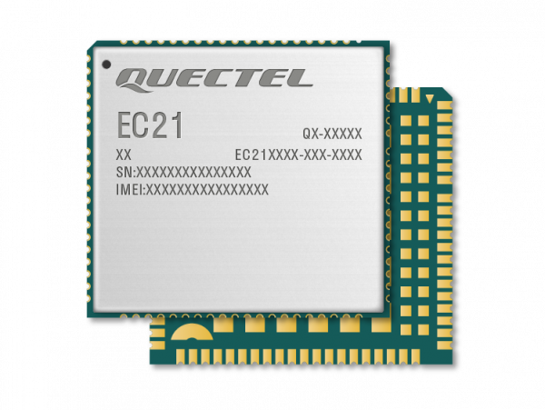 EC21-低功耗、高性價比的 LTE Cat 1 無線模組，專為 M2M 和 IoT 應(yīng)用而設(shè)計