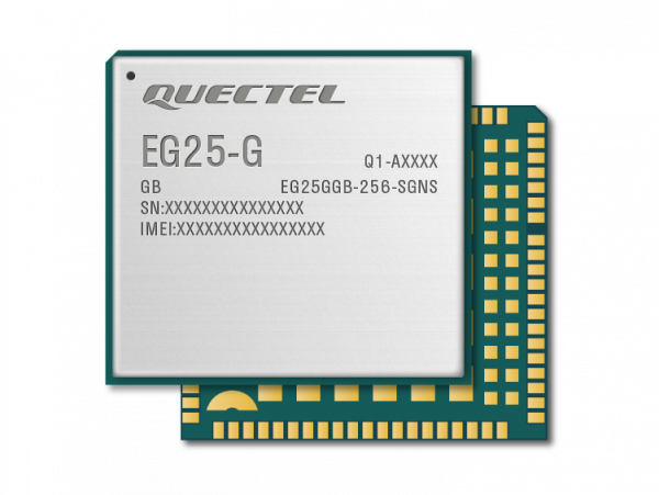 LTE EG25-G 專為M2M 和IoT 應(yīng)用而設(shè)計的LTE Cat 4 無線通信模組
