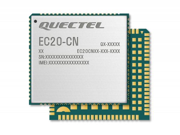EC20-CN 專為M2M 和IoT 應(yīng)用而設(shè)計的LTE Cat 4 無線模組